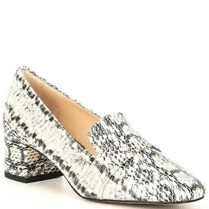 ✅Alex Marie Perison Snake Print Pump Loafers NEW size 6